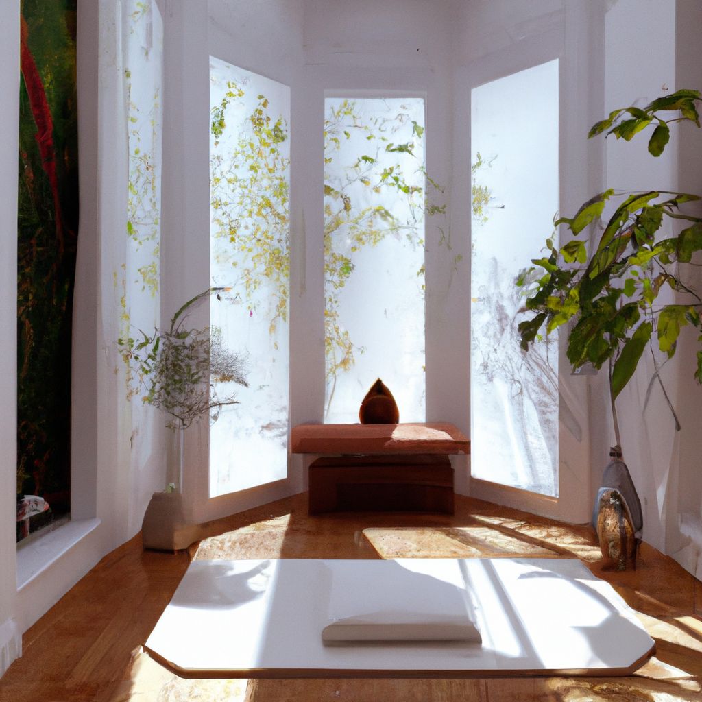 A room with a lot of windows.