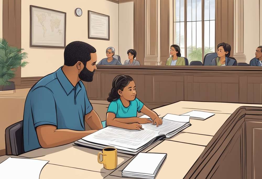 Determine Child Support and Custody