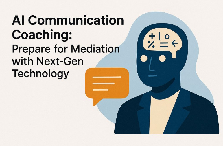 AI Communication Coaching: Prepare for Mediation with Next-Gen Technology 